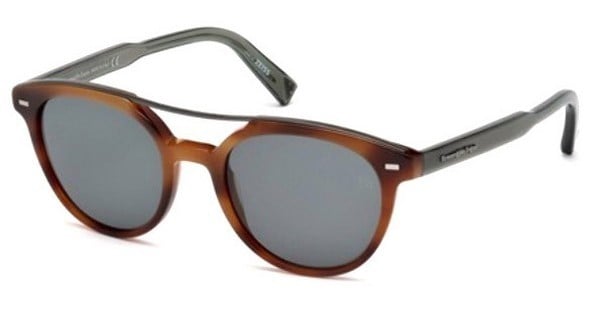 Zonnebrillen Ermenegildo Zegna EZ0006 52N Schildpad