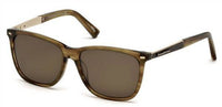 Ermenegildo Zegna EZ0023 47M Polarized Brown Sunglasses