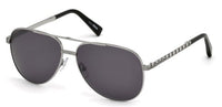 Sonnenbrille Ermenegildo Zegna EZ0027 12A Silber