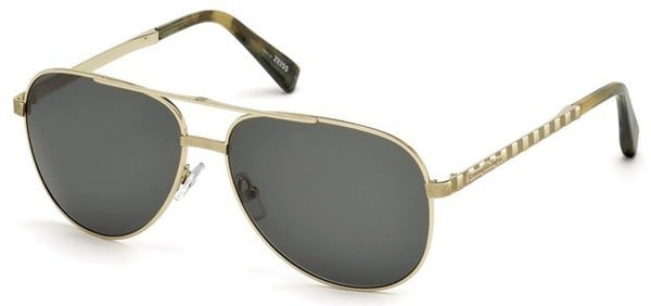 Lunettes de soleil Ermenegildo Zegna EZ0027 32N Doré