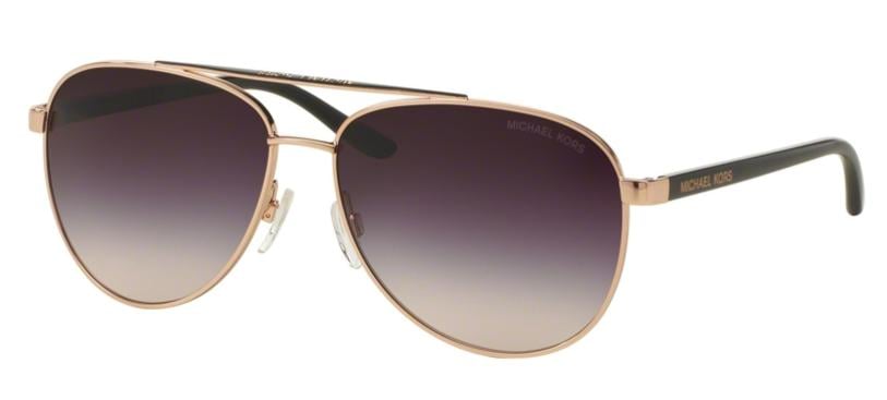 Óculos de sol femininos Michael Kors Hvar MK5007 109936 Rosa/Dourado