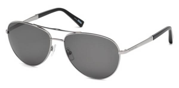 Ermenegildo Zegna EZ0035 14D Polarised Silver Sunglasses