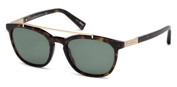Ermenegildo Zegna Sonnenbrille EZ0044 52R Polarisiert Schildpatt