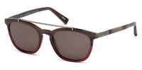 Óculos de sol Ermenegildo Zegna EZ0044 65J Castanho