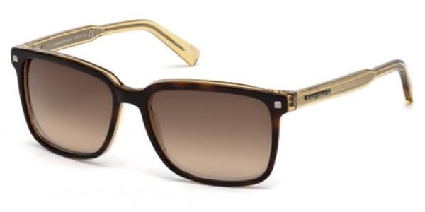 Zonnebril Ermenegildo Zegna EZ0062 56F Schildpad