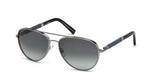 Ermenegildo Zegna EZ0066 14B Silver Sunglasses