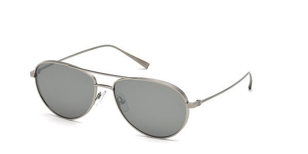 Óculos de sol Ermenegildo Zegna EZ0072 12C Cinzento