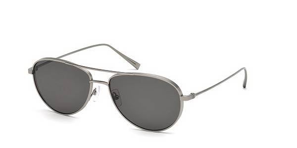 Zonnebril Ermenegildo Zegna EZ0072 12D Gepolariseerd Grijs