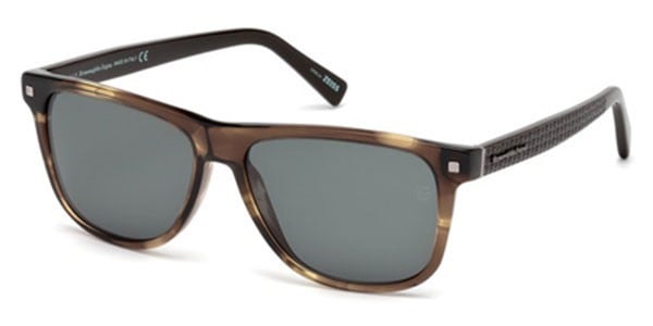Zonnebril Ermenegildo Zegna EZ0074 52N Schildpad