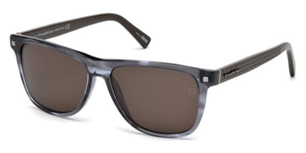 Sonnenbrille Ermenegildo Zegna EZ0074 92E Blau