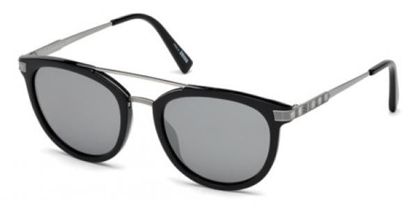 Ermenegildo Zegna EZ0077 01C Black Sunglasses