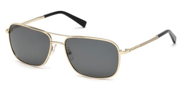 Lunettes de soleil Ermenegildo Zegna EZ0079 28A Or Rose