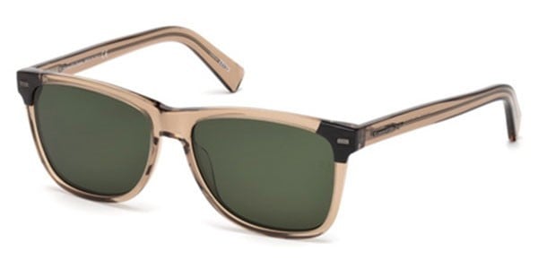 Lunettes de soleil Ermenegildo Zegna EZ0082 45N Brun