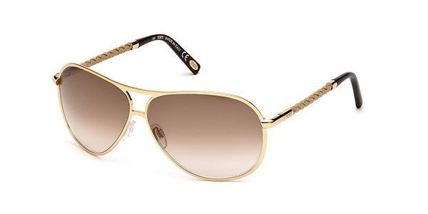 Óculos de sol Tod's TO0008 28F Ouro Rosa