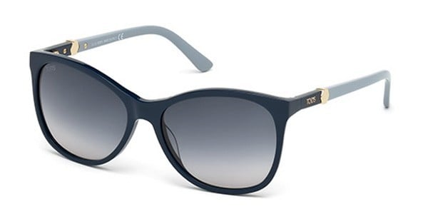 Lunettes de soleil Tod's TO0175 90W Bleu
