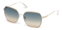 Lunettes de soleil Tod's TO0185 28P Or Rose