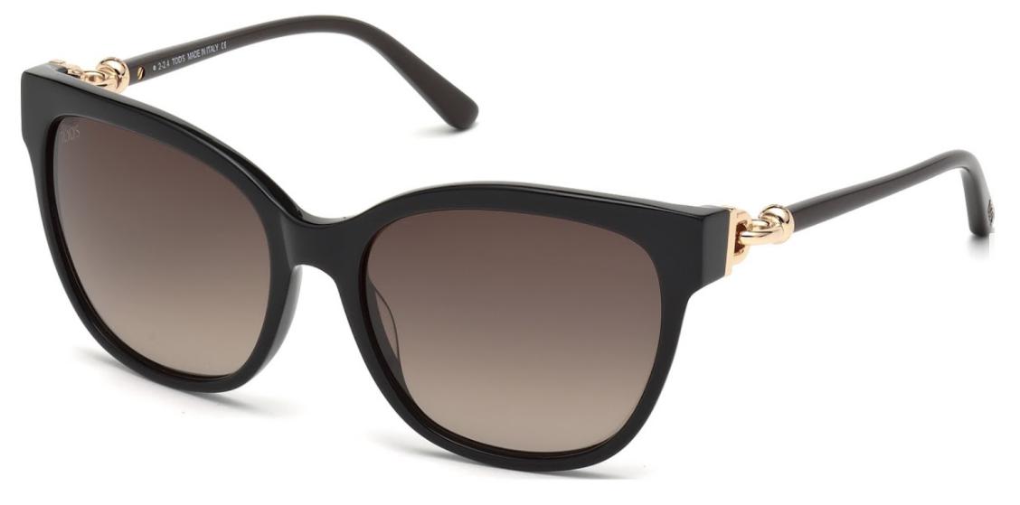 Occhiali da sole donna Tod's TO0153/S 05J Nero