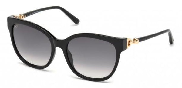 Lunettes de soleil femme Tod's TO0153/S 01B Noir