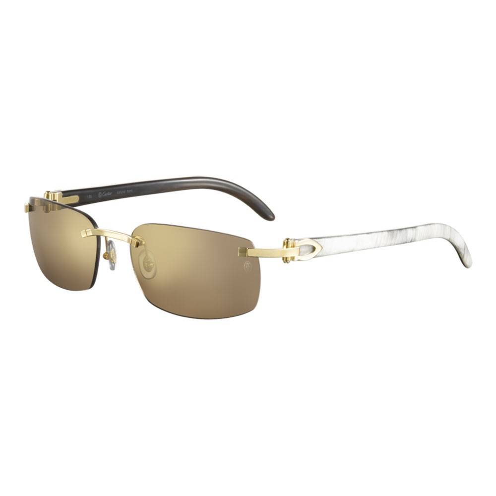 Óculos de sol Cartier Corne Décor C CT0046S
