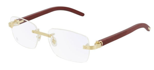Lunettes de vue Cartier Corne et Bois Première CT0286O
