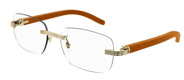 Lunettes de vue Cartier Corne et Bois Première CT0286O