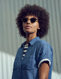 Óculos de Sol Moscot Originals LEMTOSH-MAC OR-LMMA-S