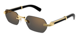 Lunettes de Soleil Cartier Corne et Bois Première CT0362S
