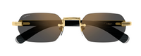 Lunettes de Soleil Cartier Corne et Bois Première CT0362S