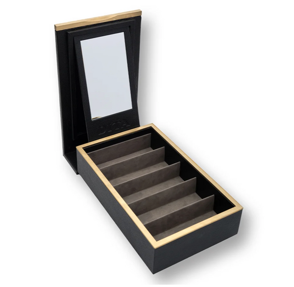 Coffret DITA 5 compartiments en cuir