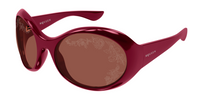 Lunettes de soleil Alexander McQueen Logo AM0592S