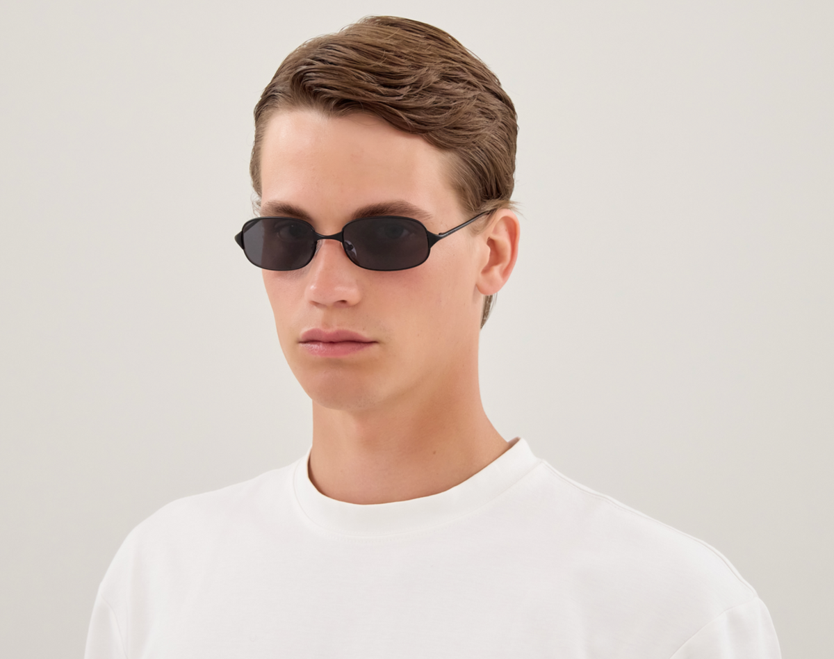 Lunettes de soleil Alexander McQueen Logo AM0588S