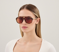 Lunettes de soleil Alexander McQueen Skull AM0586S
