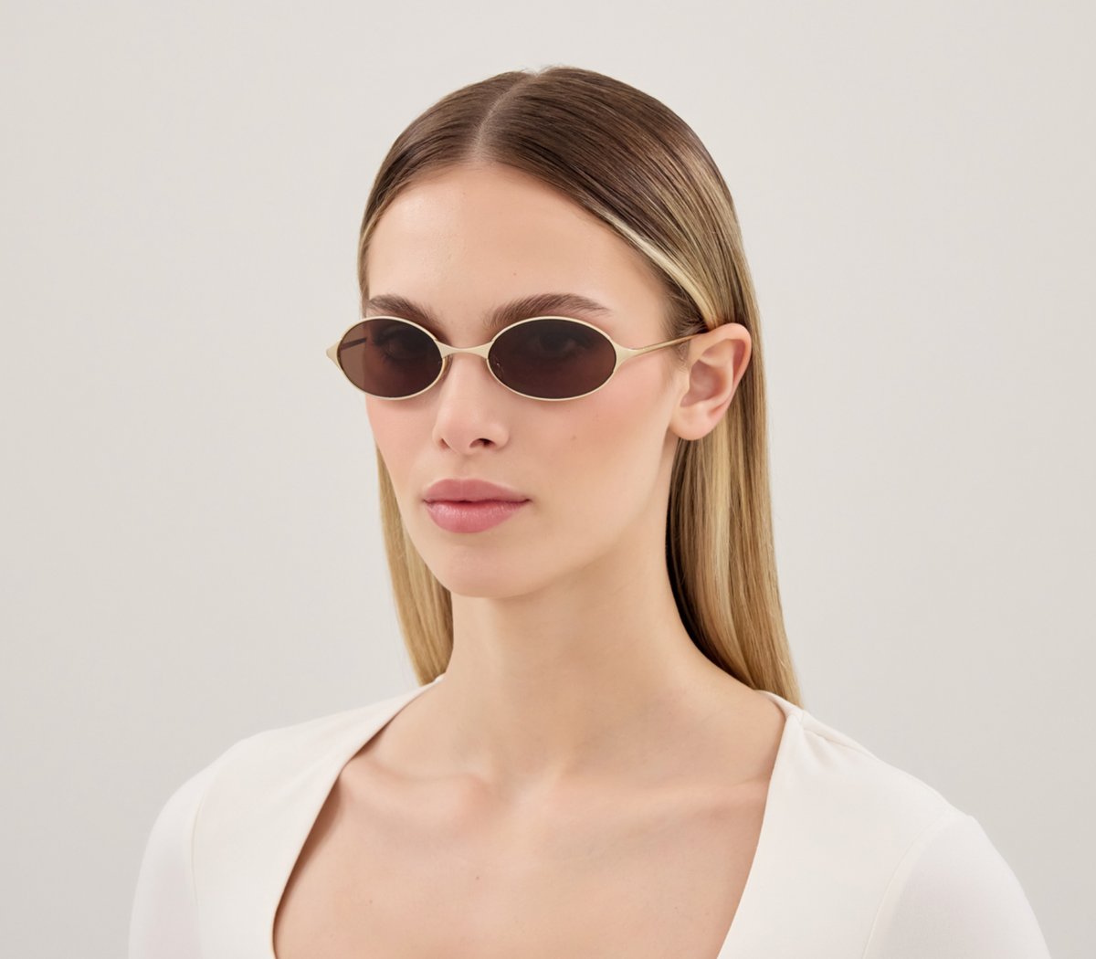 Lunettes de soleil Alexander McQueen Logo AM0589S