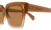 Lunettes de soleil Alexander McQueen Cross-Bar AM0583S