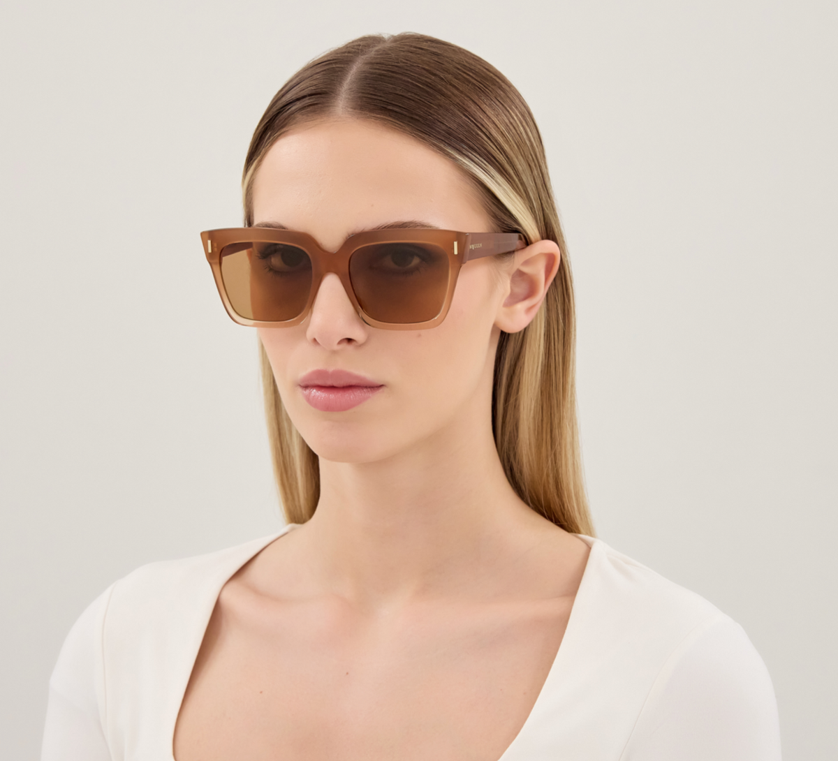 Lunettes de soleil Alexander McQueen Cross-Bar AM0583S