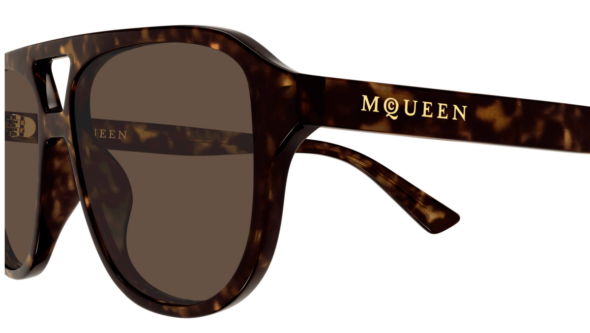 Lunettes de soleil Alexander McQueen Logo AM0573S