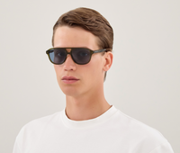Lunettes de soleil Alexander McQueen Logo AM0573S