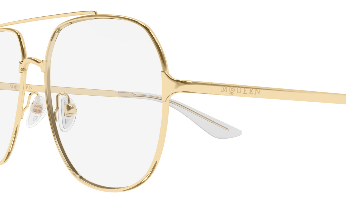 Lunettes de vue Alexander McQueen Logo AM0591O