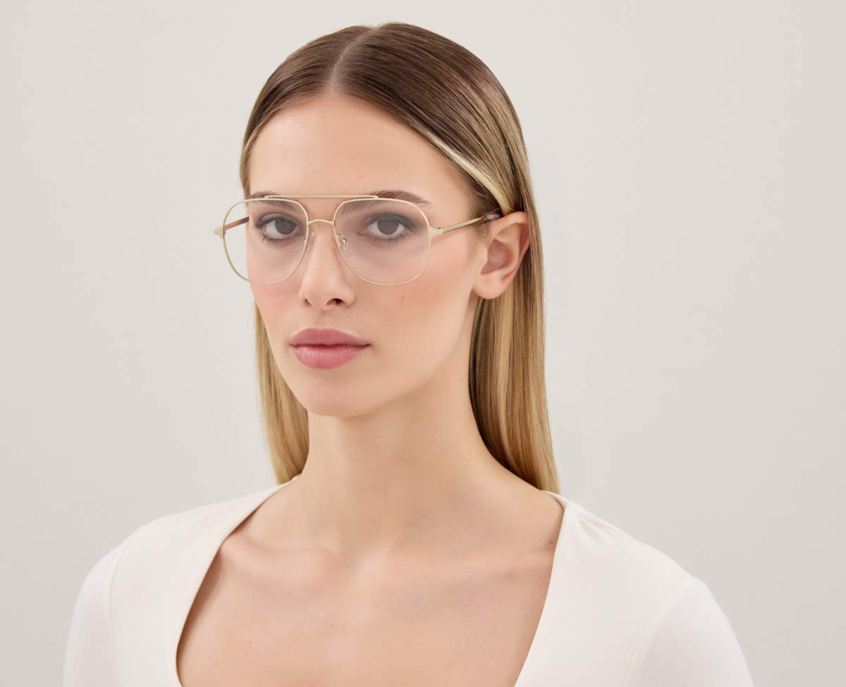 Lunettes de vue Alexander McQueen Logo AM0591O