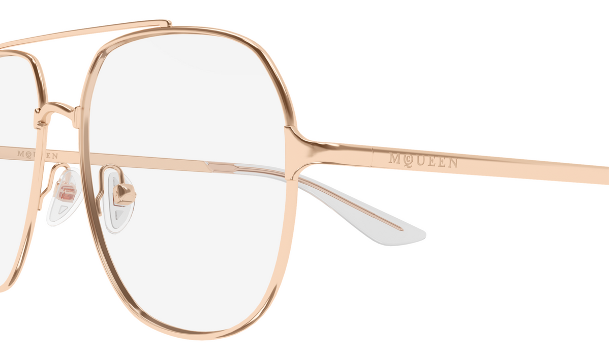 Lunettes de vue Alexander McQueen Logo AM0591O