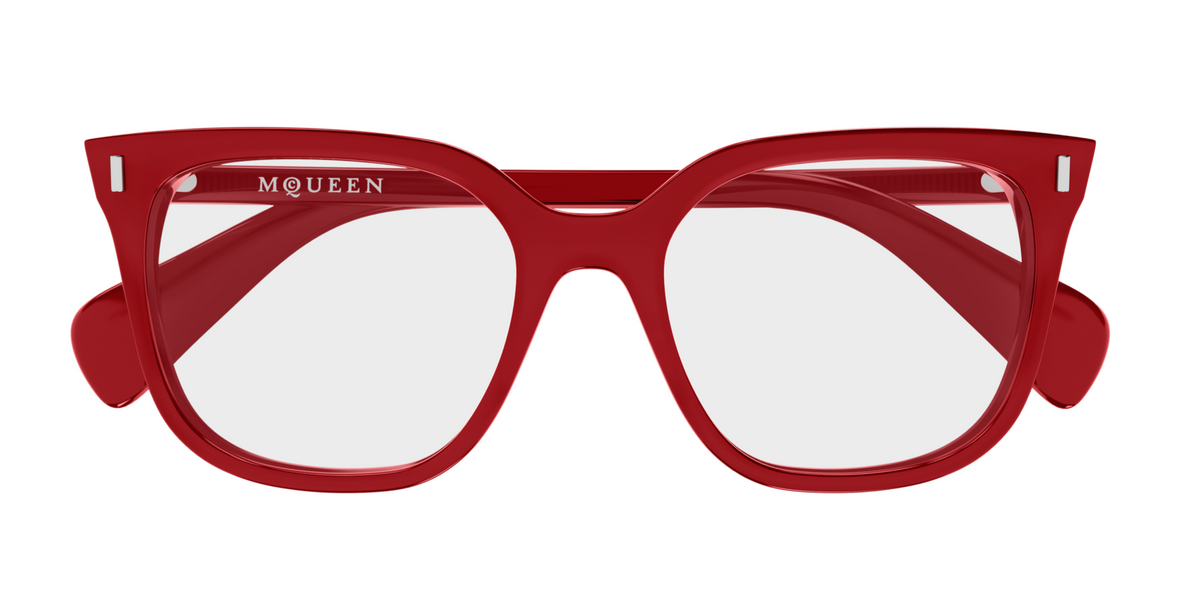 Lunettes de vue Alexander McQueen Cross-Bar AM0585O