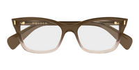 Lunettes de vue Alexander McQueen Cross-Bar AM0584O