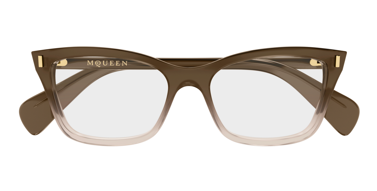 Lunettes de vue Alexander McQueen Cross-Bar AM0584O