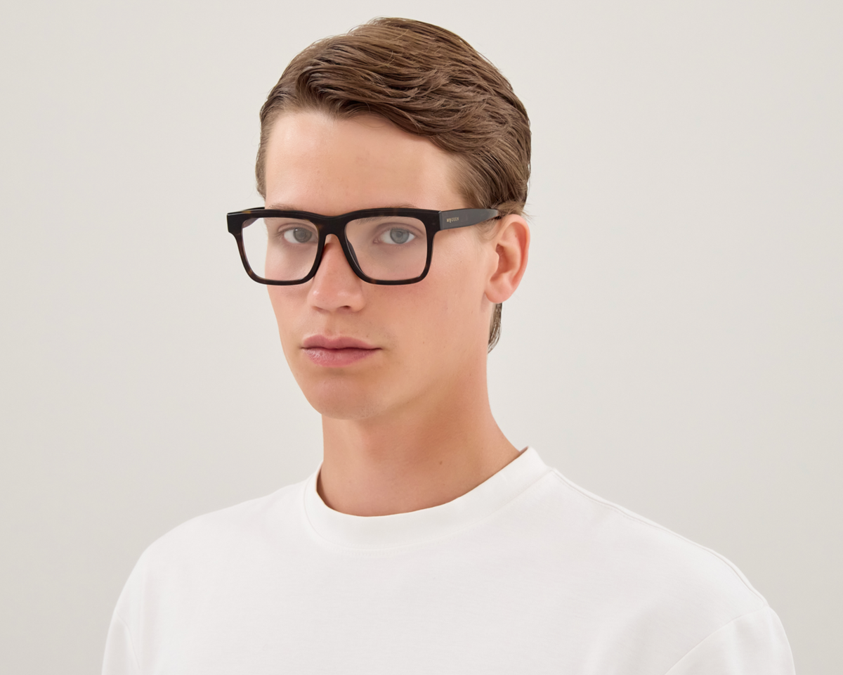 Lunettes de vue Alexander McQueen Logo AM0582O