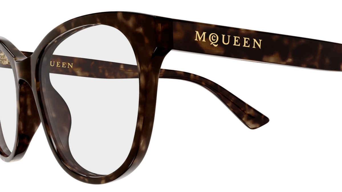 Lunettes de vue Alexander McQueen Logo AM0576O