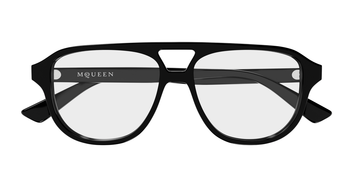 Lunettes de vue Alexander McQueen Logo AM0574O