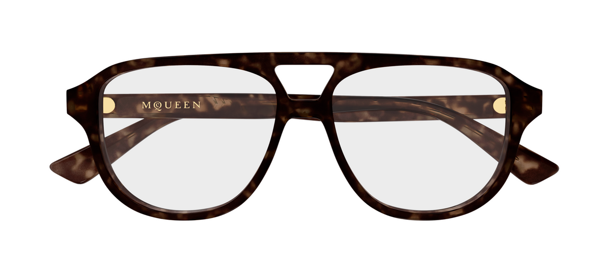 Lunettes de vue Alexander McQueen Logo AM0574O