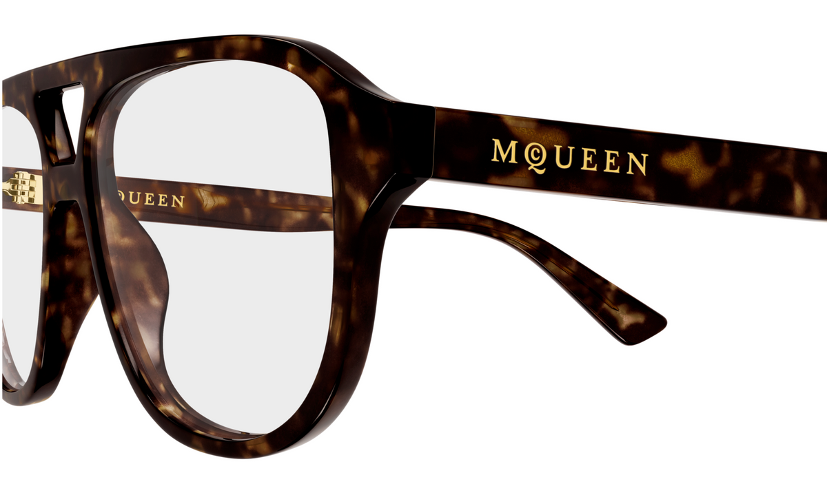 Lunettes de vue Alexander McQueen Logo AM0574O
