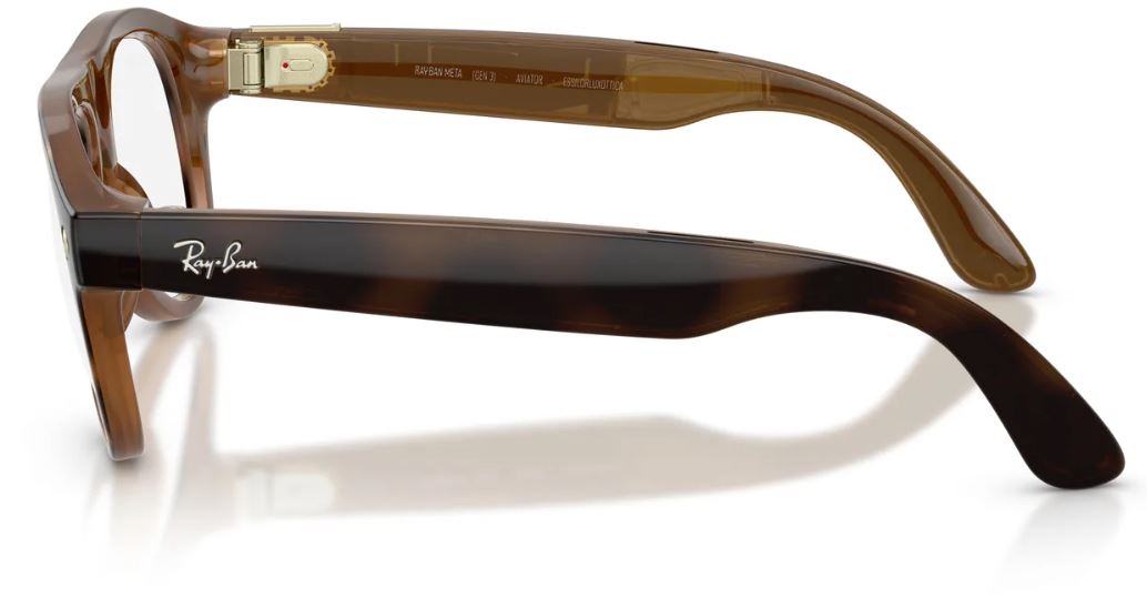 Lunettes de vue Ray-Ban Meta Aviator RW4016V